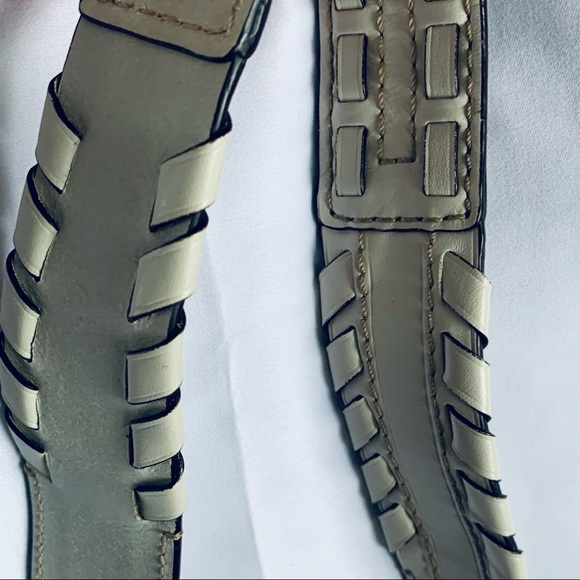 COACH Blue & White Canvas Bucket Bag - Picture 7 of 15